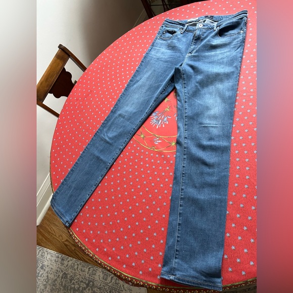 AG The Harper Essential Straight size 31 Women’s jeans medium/dark blue - Picture 3 of 6